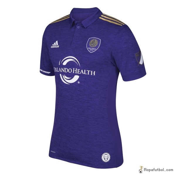 Camiseta Orlando City Replica Primera Ropa 2017/18 Purpura